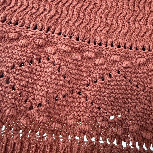 Universal Thread Rust Knit Top - Picture 2 of 3